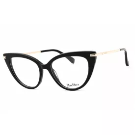   Max Mara MM5145 szemüvegkeret csillógó fekete/clear demo lencsék női