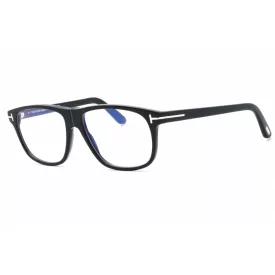   Tom Ford FT5978-B szemüvegkeret kék/clear/kék-világos blokk lencsék férfi