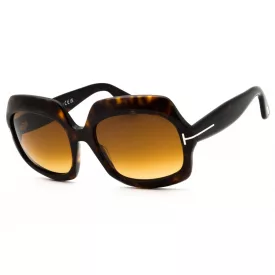   Tom Ford FT1155 napszemüveg sötét barna / gradiens barna női