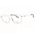 Guess GU50163 szemüvegkeret csillógó bézs / Clear női