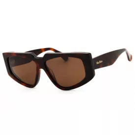 Max Mara MM0125 napszemüveg sötét barna / barna női