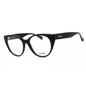  Max Mara MM5161 szemüvegkeret csillógó fekete/clear demo lencsék női