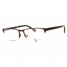   J. Landon JL50009 szemüvegkeret matt sötét barna/clear demo lencsék férfi