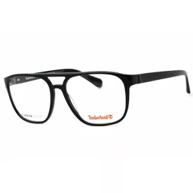   Timberland TB50033 szemüvegkeret csillógó fekete/clear demo lencsék férfi