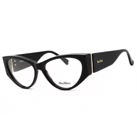   Max Mara MM5174 szemüvegkeret csillógó fekete/clear demo lencsék női