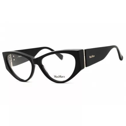 Max Mara MM5174 szemüvegkeret csillógó fekete/clear demo lencsék női