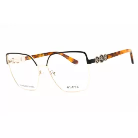  Guess GU50229 szemüvegkeret matt sötét barna/clear demo lencsék női