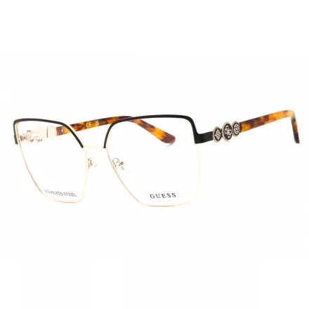 Guess GU50229 szemüvegkeret matt sötét barna/clear demo lencsék női