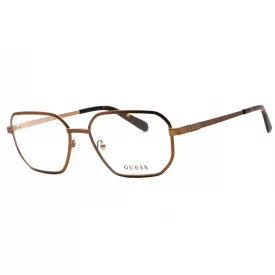   Guess GU50240 szemüvegkeret matt sötét Bronz/clear demo lencsék férfi