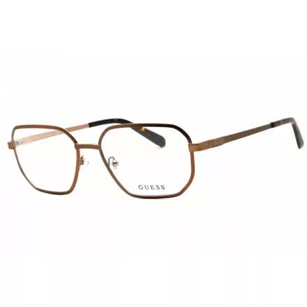 Guess GU50240 szemüvegkeret matt sötét Bronz/clear demo lencsék férfi