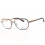 Guess GU50240 szemüvegkeret matt sötét Bronz/clear demo lencsék férfi