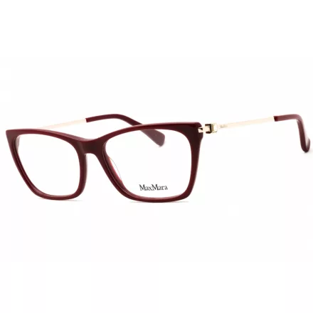 Max Mara MM5128 szemüvegkeret csillógó bordó/clear demo lencsék női