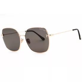   Tom Ford FT1250-K napszemüveg csillógó rózsa arany / füstszürke női