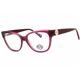   Harley Davidson HD50106 szemüvegkeret csillógó bordó/clear demo lencsék női