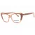 Kenneth Cole új York KC50014 szemüvegkeret csillógó rózsaszín/clear demo lencsék női