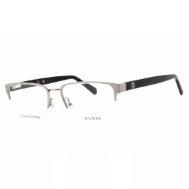   Guess GU50326 szemüvegkeret matt világos nickeltin/clear demo lencsék férfi