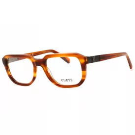   Guess GU50332 szemüvegkeret világos barna/másik/clear demo lencsék férfi