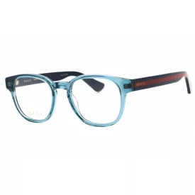 Gucci GG0927O szemüvegkeret kék-kék-átlátszó férfi