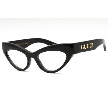 Gucci GG1295O szemüvegkeret fekete-fekete / átlátszó  női