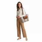 Michael Kors Jet Set Travel női 2 az 1-ben shopper táska 35S6GTVT3B barna-bézs