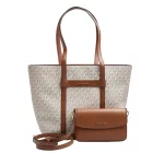 Michael Kors Jet Set Travel női 2 az 1-ben shopper táska 35S6GTVT3B barna-bézs