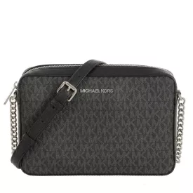 Michael Kors női oldaltáska fekete-ezüst