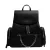Michael Kors Jet Set Medium Grain Leather női hátizsák fekete