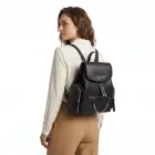 Michael Kors Jet Set Medium Grain Leather női hátizsák fekete