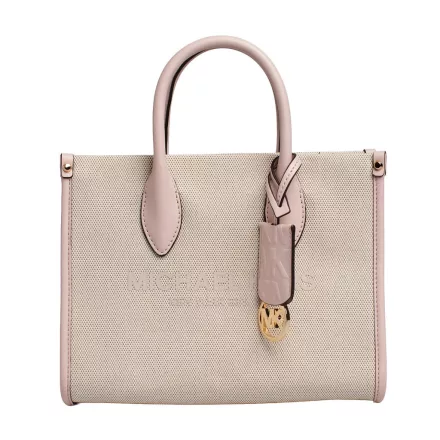 Michael Kors Mirella kis logós női oldaltáska 35S2G7ZC5C bézs-rózsaszín
