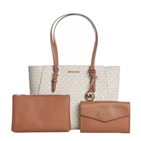 Michael Kors 35F3GCFT9T női shopper táska krém-barna