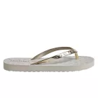 Michael Kors női nyári papucs logóval 49S4MKFA1B bézs-arany