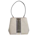 Michael Kors Pratt Signature közepes női válltáska 35F4G3FS2V bézs
