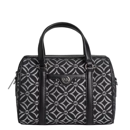 Michael Kors Jet Set Travel kis női oldaltáska fekete-ezüst