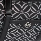 Michael Kors Jet Set Travel kis női oldaltáska fekete-ezüst