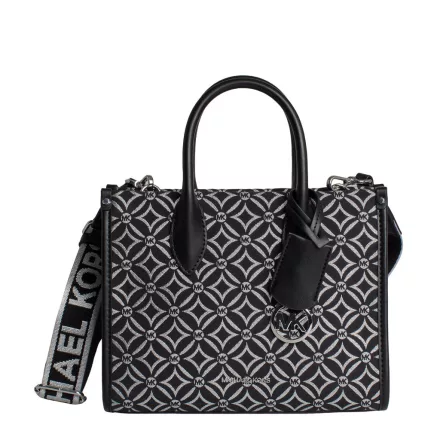 Michael Kors Mirella kis női oldaltáska fekete-ezüst