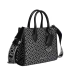 Michael Kors Mirella kis női oldaltáska fekete-ezüst