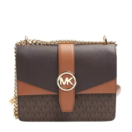 Michael Kors Greenwich női oldaltáska 35S5GGRC1B barna-fekete