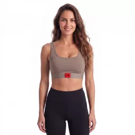 Hugo Boss 50469652 női sportmelltartó világos barna