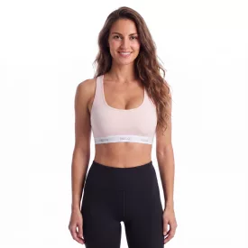 Hugo Boss 50557092 női sportmelltartó világos rózsaszín