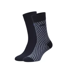 Hugo Boss 50559422 férfi zokni kék-mintás kék