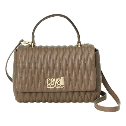 Cavalli Class CCHB0194 női steppelt kézitáska taupe