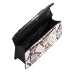 Cavalli Class CCHB0209 női kézitáska fekete-kígyómintás