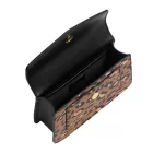 Cavalli Class CCHB0209 női kézitáska fekete-leopárd