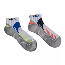 Fila F2526 férfi negyed zokni csomag szürke