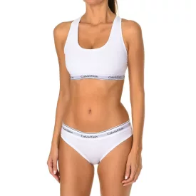 Calvin Klein F3789E női top és bugyi szett fehér