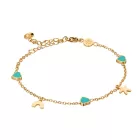 Amelia Parker női ékszer Karkötő AB018G /kampapl