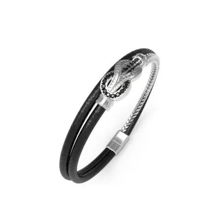 Guess férfi ékszer karkötő JUMB05029JWSTBKL /kamparj