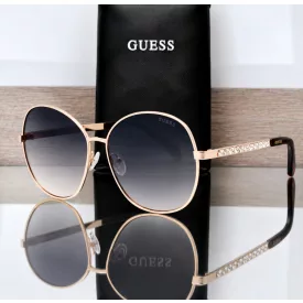   Guess Factory GF00075 28W shiny rose gold / gradient blue női napszemüveg ​/kamper várható érkezés: 10.05