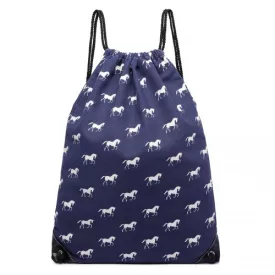   Miss Lulu London unisex táska E1406H, ló /kac 1 napos szállítás