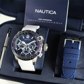   Nautica férfi óra karóra NAPLECR21 /kamper 1 napos szállítás